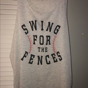 Women’s baseball tank